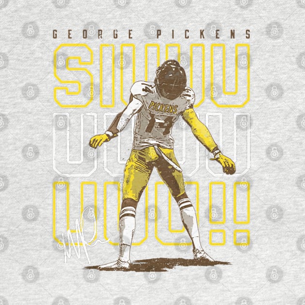 George Pickens Pittsburgh SIUUU Celebration by Chunta_Design